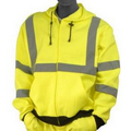 Majestic Hi-Vis Class 3 Hooded Sweatshirt